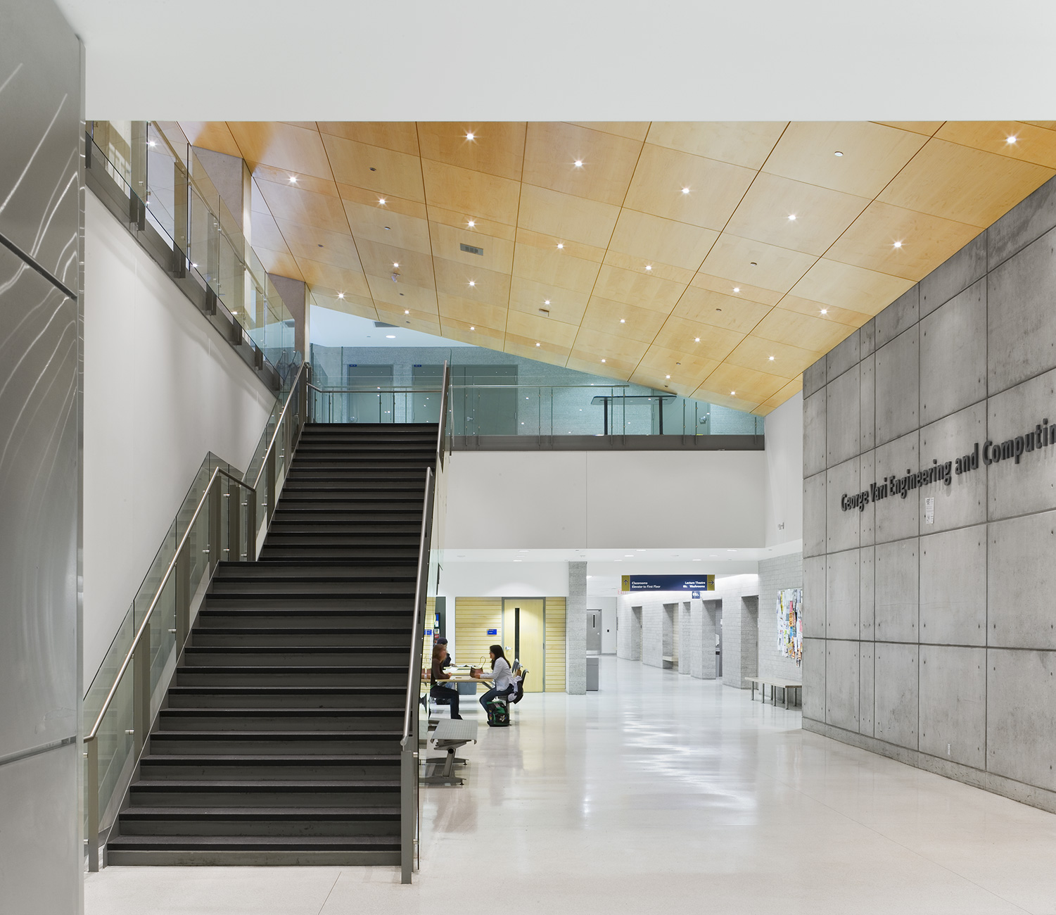 George Vari Engineering Toronto Metropolitan University Ontario Canada Ryerson Moriyama Teshima Architects architecture design education Church building downtown campus science Faculty engineer Civil Structural Mechanical Chemical Computer Industrial