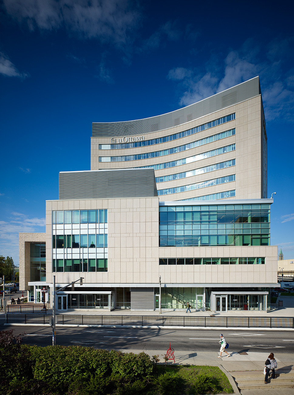 Desmarais Building University Ottawa campus Moriyama Teshima building design architect architecture Canada