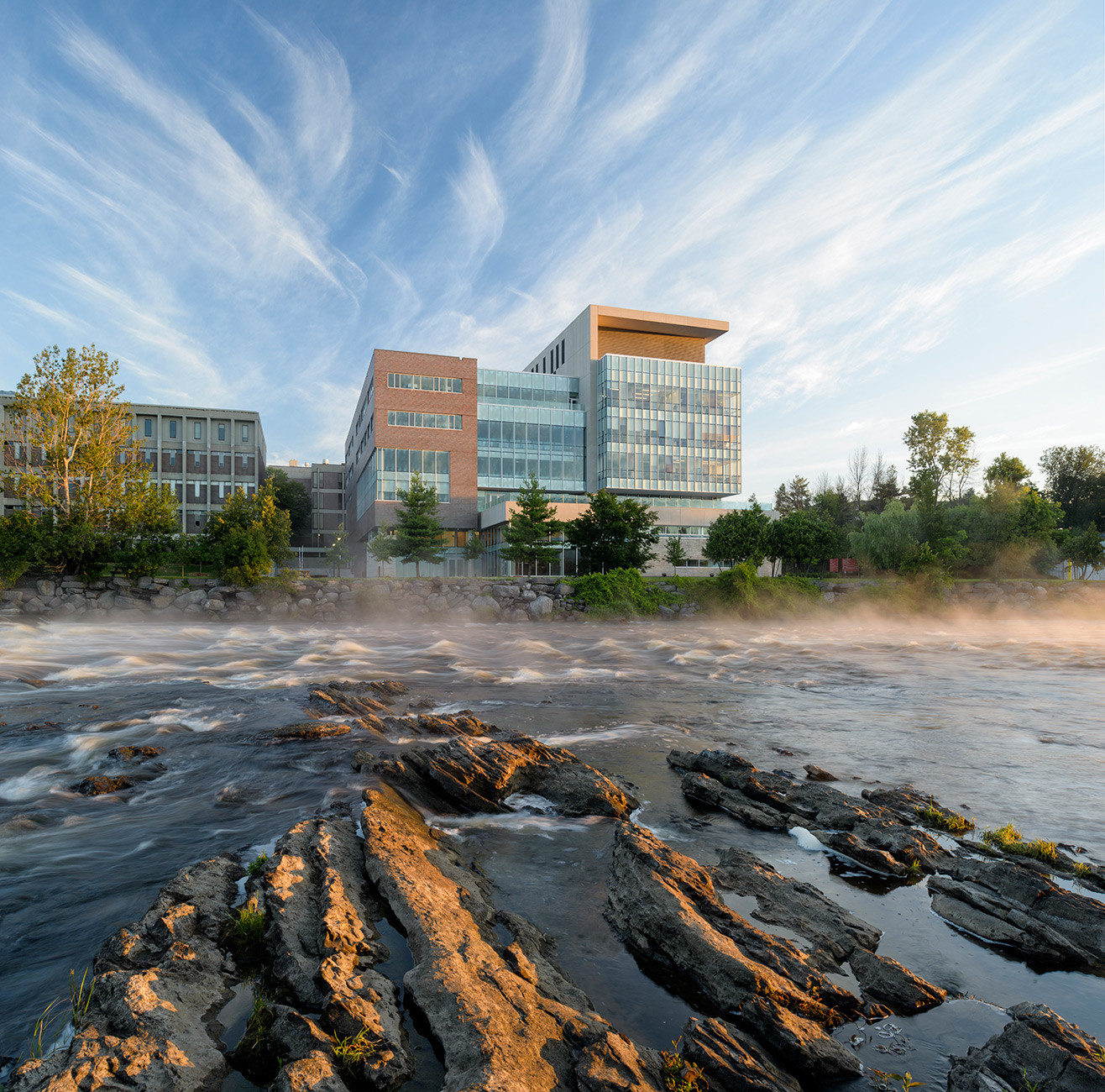 Moriyama Teshima Architects Canadian architecture Carleton University River building Richcraft Hall campus Ottawa Ontario Canada design