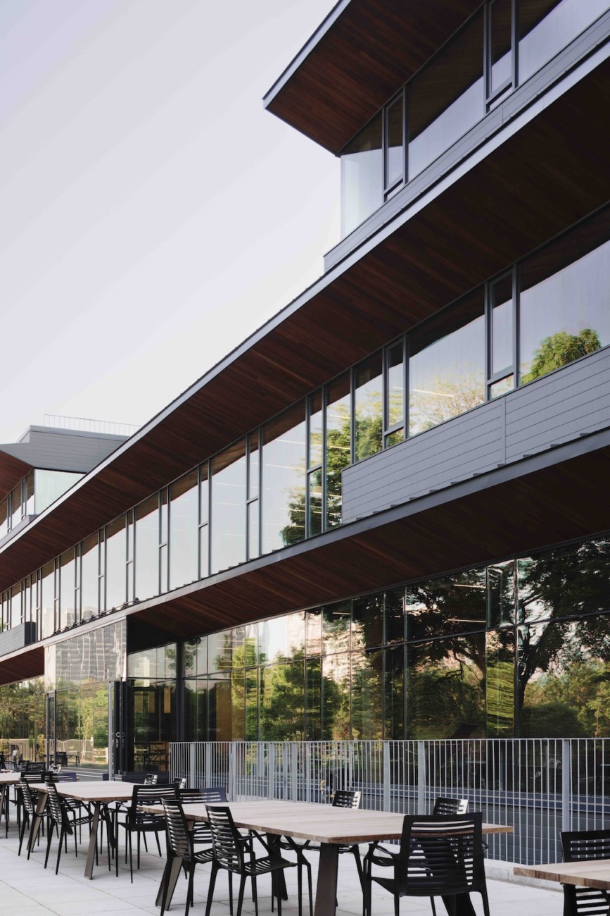 mass timber Moriyama Teshima architect architecture construction Toronto Ontario Canada wood OSSTF