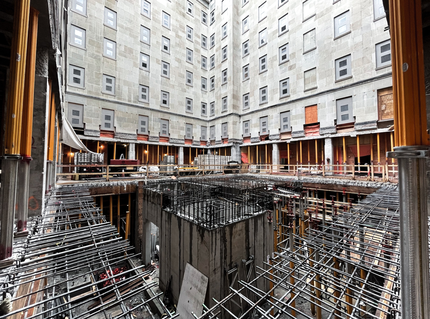West Memorial Building Construction