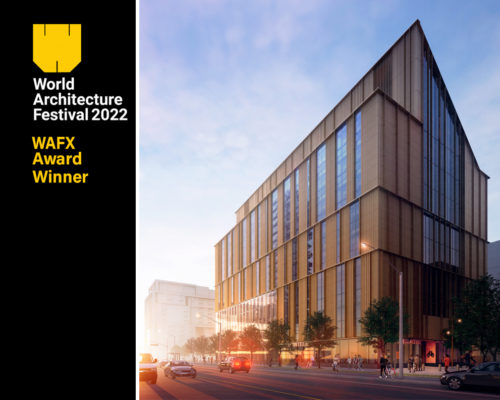 Limberlost Place Wins 2022 World Architecture Festival WAFX Award
