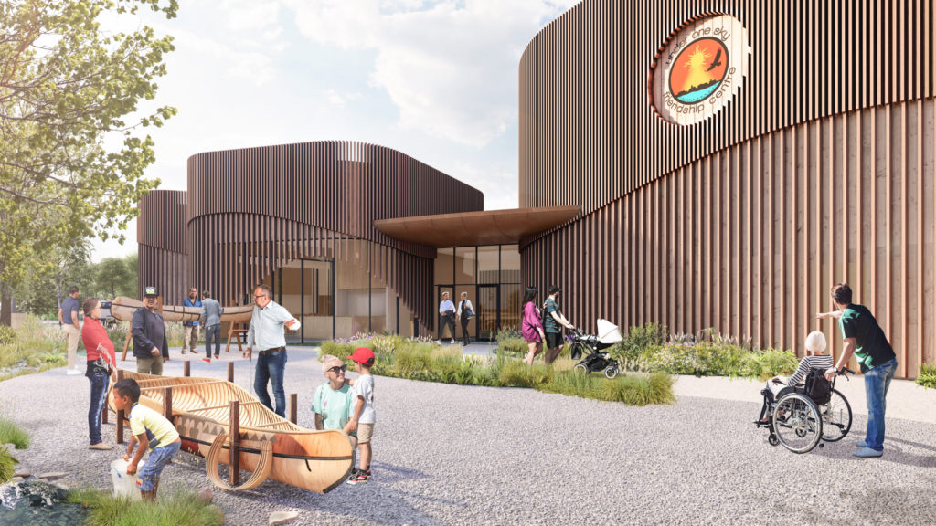 Awitgati Longhouse Cultural Centre Under One Sky Moriyama Teshima architect architecture Indigenous Canada