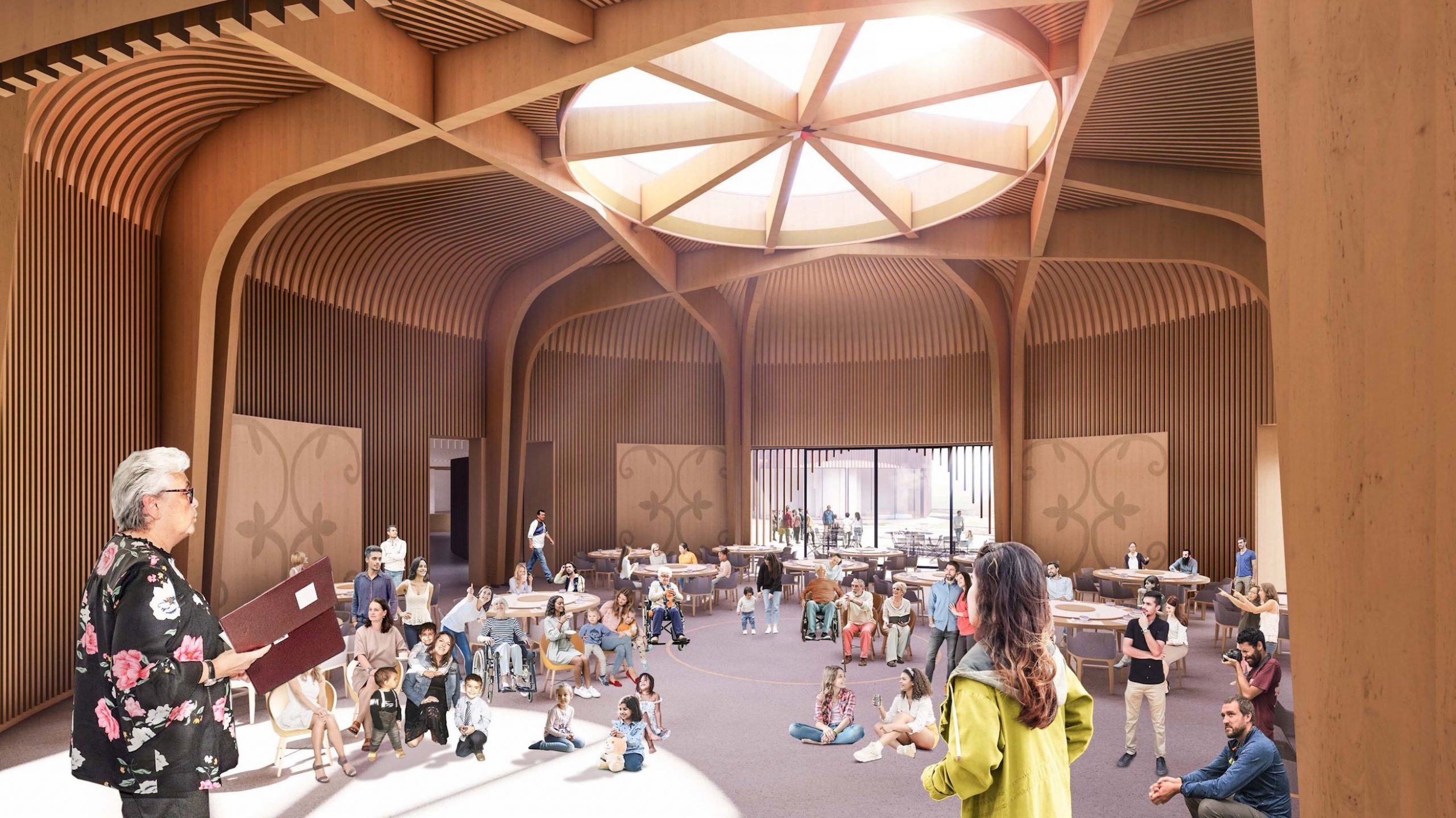 Awitgati Longhouse Cultural Centre Under One Sky Moriyama Teshima architect architecture Indigenous Canada