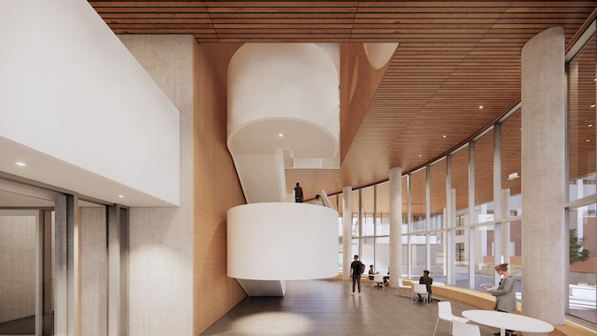 University Waterloo Math Mathematics Building Moriyama Teshima architect architecture design building