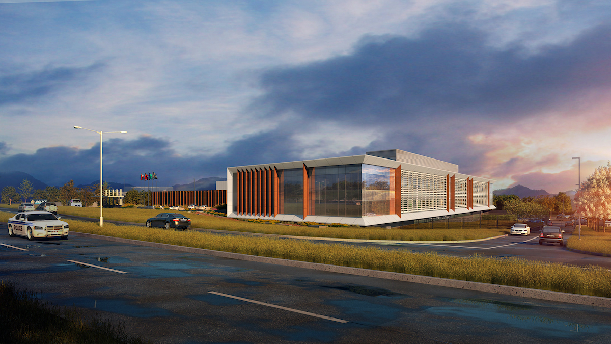 Moriyama Teshima architect architecture Ontario Ottawa Police station building design construction Canada Canadian