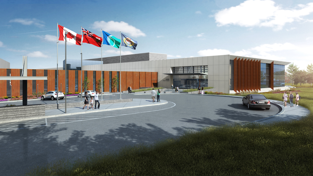 Moriyama Teshima architect architecture Ontario Ottawa Police station building design construction Canada Canadian