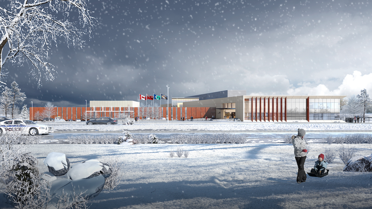 Moriyama Teshima architect architecture Ontario Ottawa Police station building design construction Canada Canadian