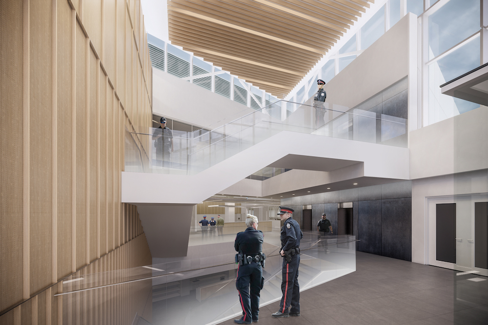 Moriyama Teshima architect architecture Ontario Ottawa Police station building design construction Canada Canadian