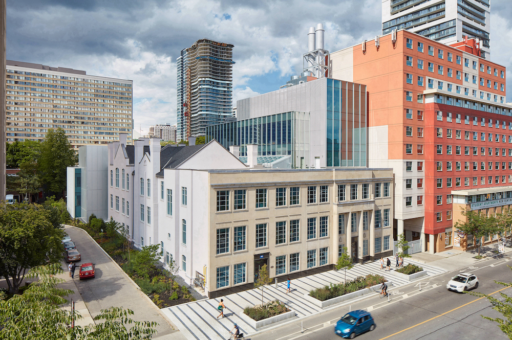 Toronto Metropolitan University Ontario Canada Ryerson Centre Urban Innovation Moriyama Teshima Architects architecture design education laboratory research heritage building downtown campus science