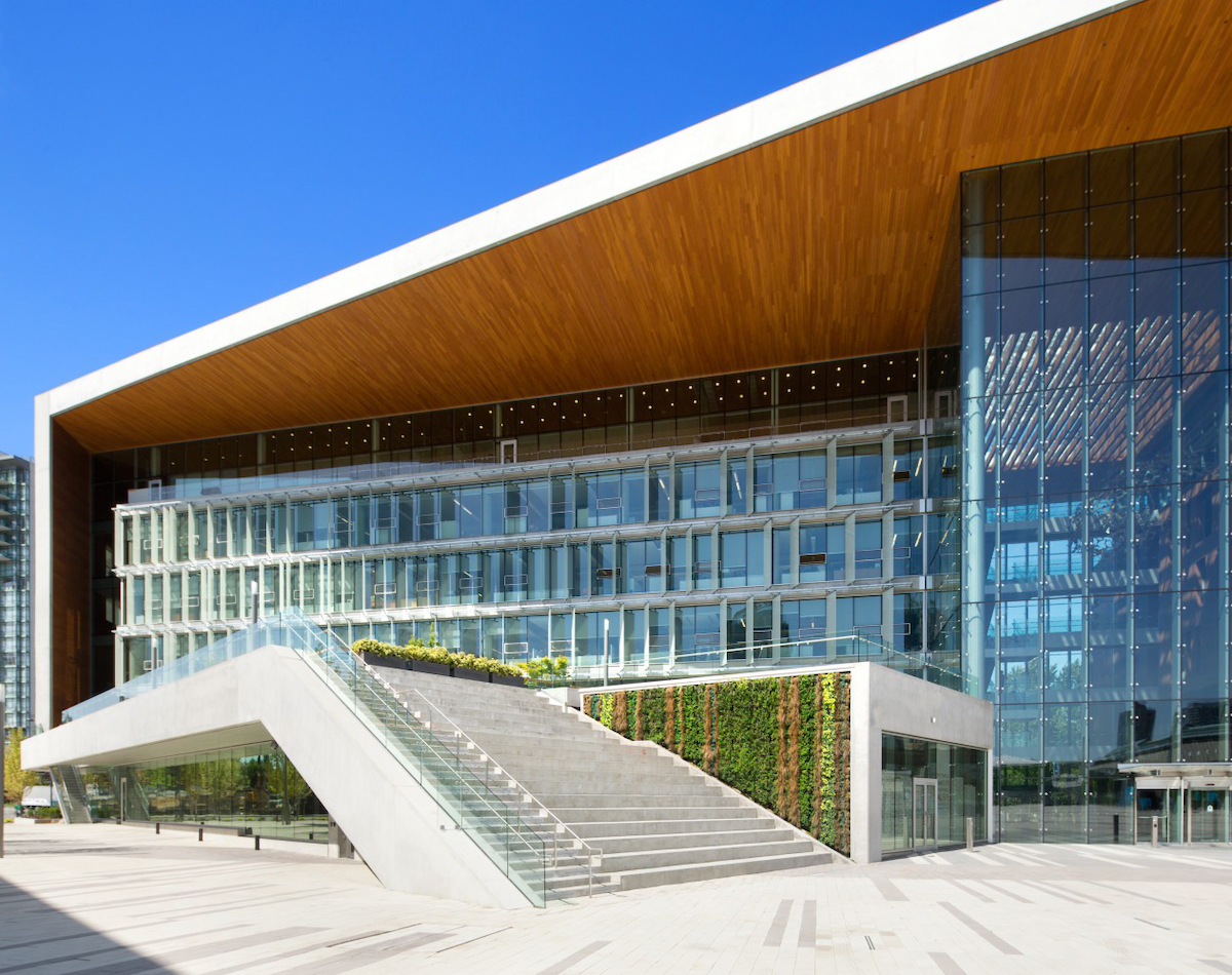 Surrey Civic Centre Moriyama Teshima architect architecture design building public British Columbia Canada