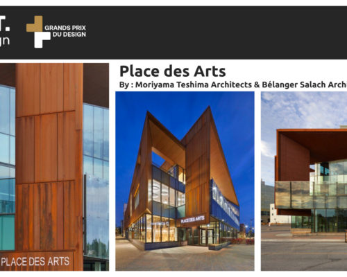 Brian Rudy Accepts Grand Prix du Design Award for Place des Arts