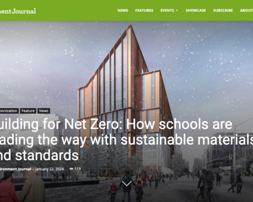 Limberlost Place Projector Director of George Brown College, Nerys Rau, Speaks on Project’s Sustainability Innovation