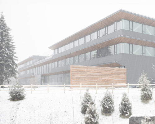 Misty Morning at the OSSTF Construction Site