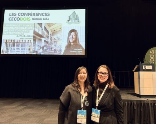 Carol Serves as Keynote Speaker at Cecobois Conference