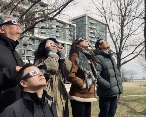 Partial Solar Eclipse in Toronto
