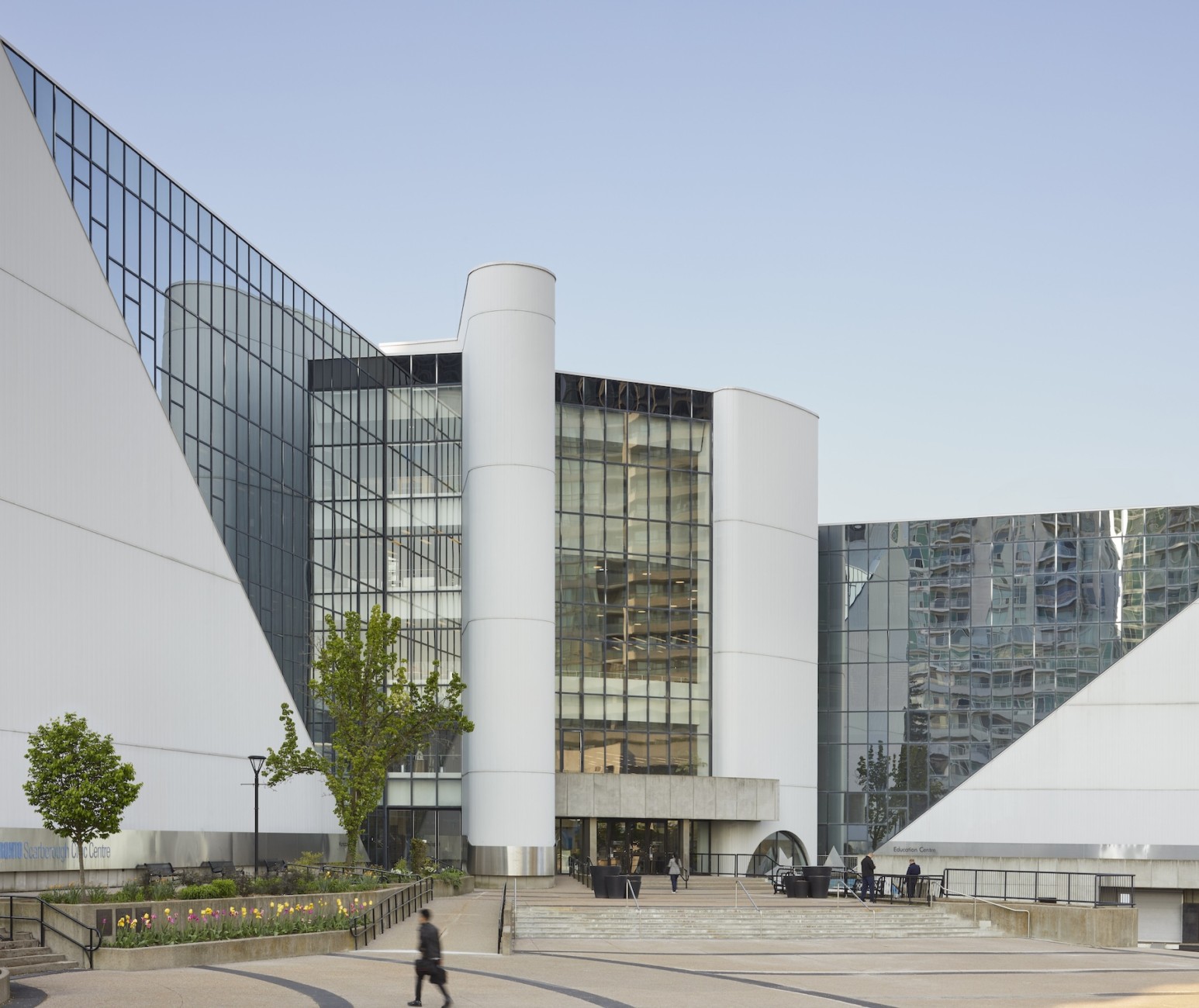 Scarborough Civic Centre Raymond Moriyama Teshima architect architecture Toronto design building government history modern