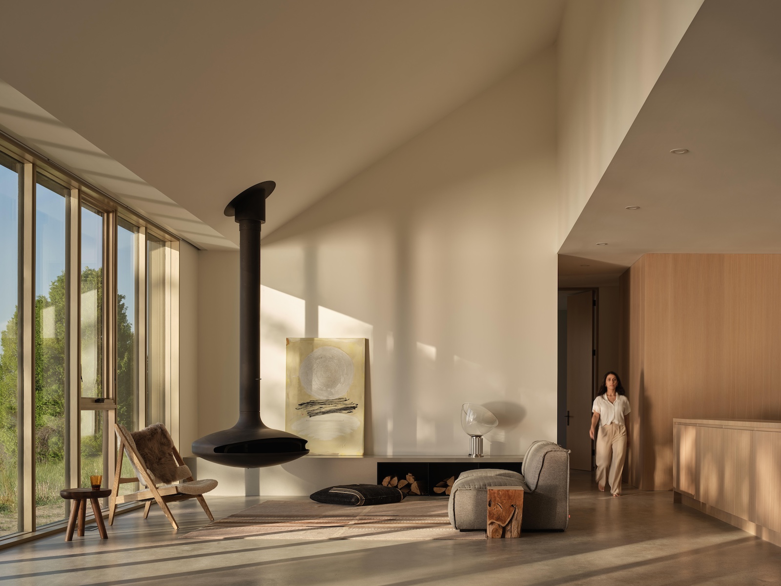 Moriyama Teshima architect architecture residential design home house building construction Niagara on the Lake Ontario Toronto Canada waterfront luxury real estate Canadian lakefront residence sustainable material wood timber