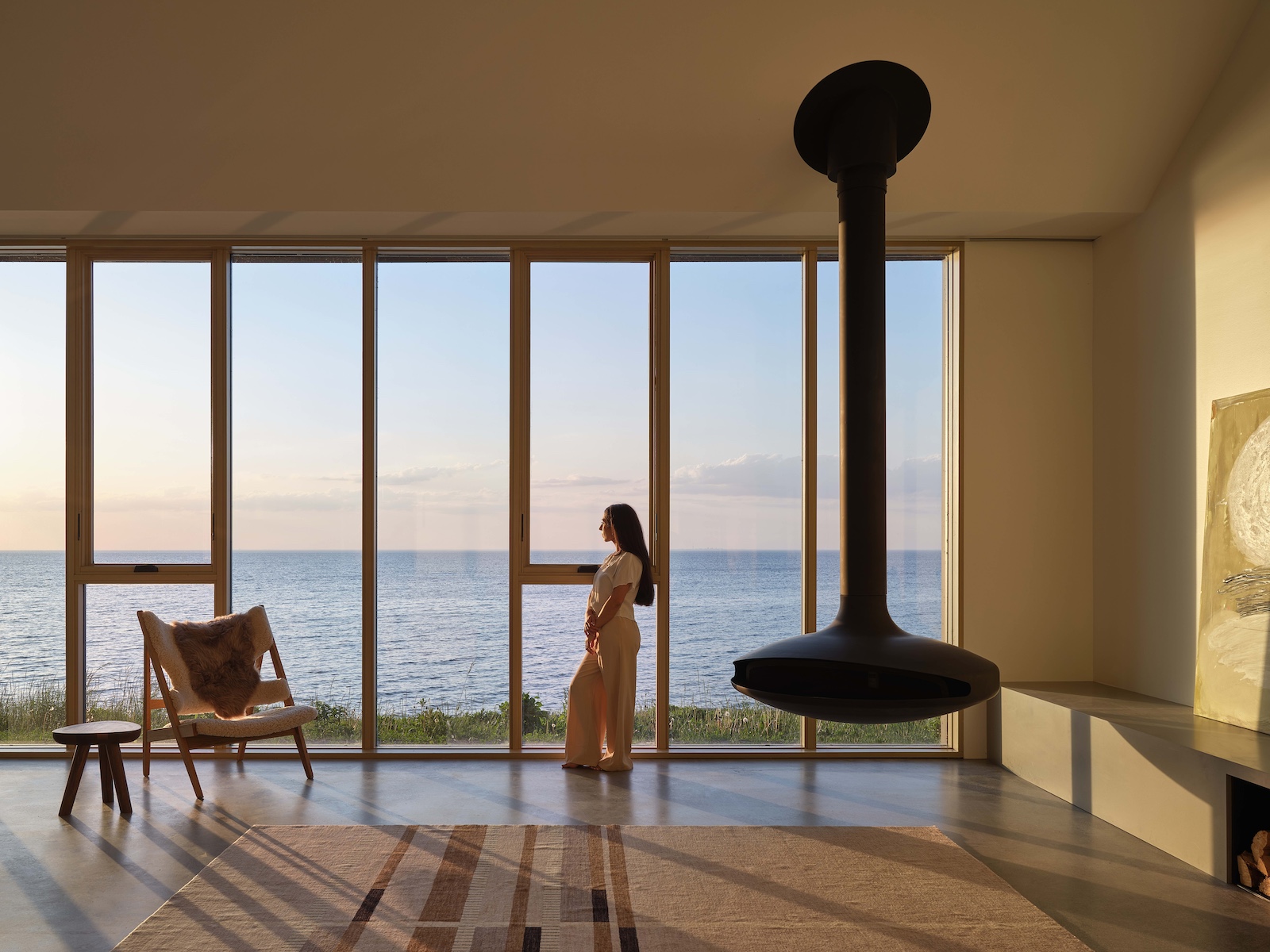 Moriyama Teshima architect architecture residential design home house building construction Niagara on the Lake Ontario Toronto Canada waterfront luxury real estate Canadian lakefront residence sustainable material wood timber