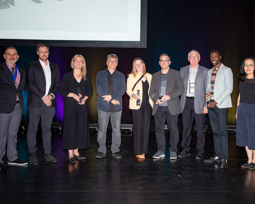 Place des Arts Team Celebrates Award of Excellence at OAA Conference