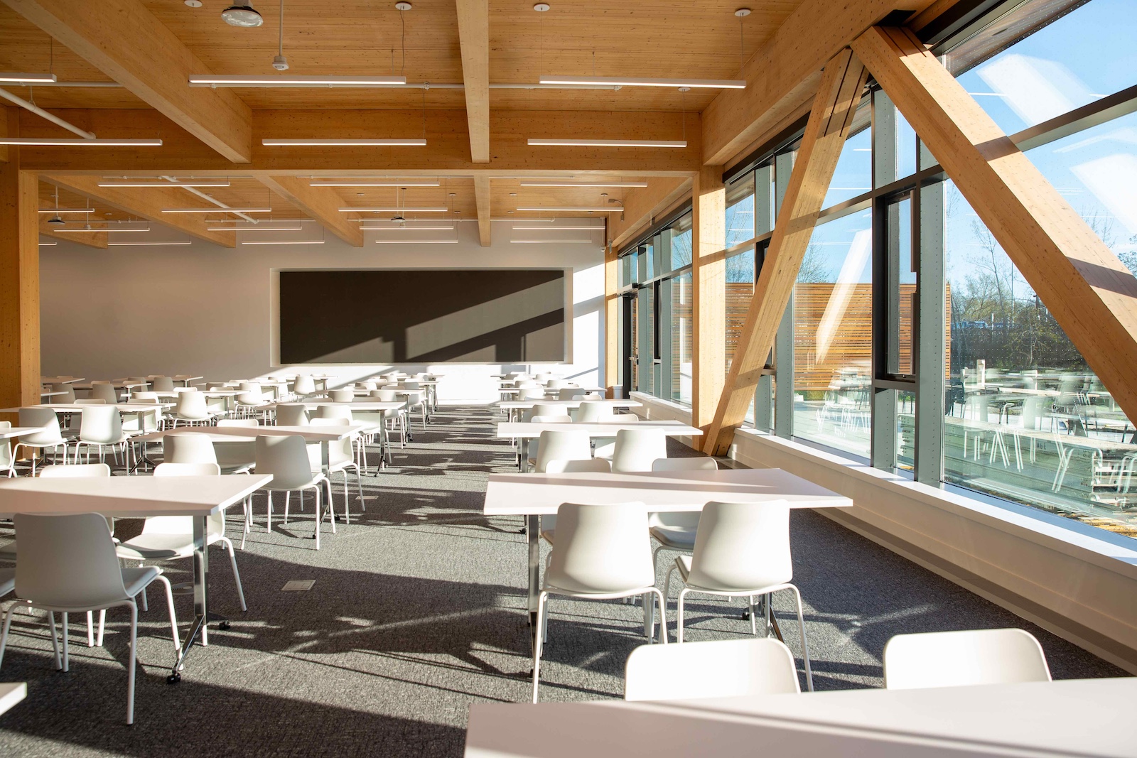 mass timber Moriyama Teshima architect architecture construction Toronto Ontario Canada wood OSSTF