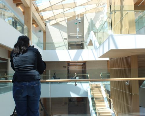 Photoshoot at OSSTF with Salina Kassam