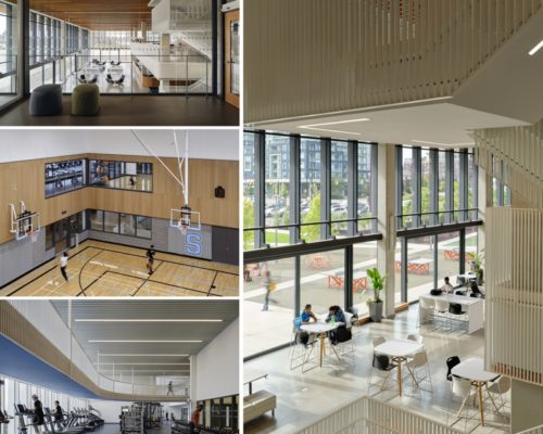 Hazel McCallion Campus Student and Athletic Centre at Sheridan College Wins Rethinking the Future Award