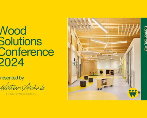 Carol Speaking at Wood Solutions Conference Edmonton
