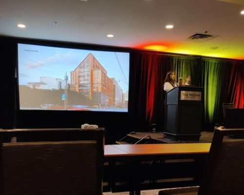 Carol Spoke at Wood Solutions Conference in Edmonton