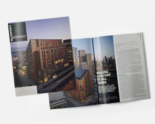 Canadian Architect Showcases Limberlost Place as September Cover Story